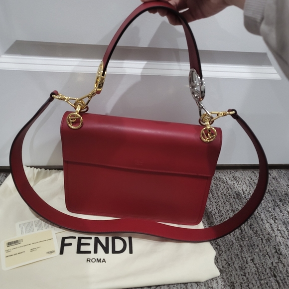 *SOLD* Fendi Kan I F Shoulder Bag - Picture 5 of 14